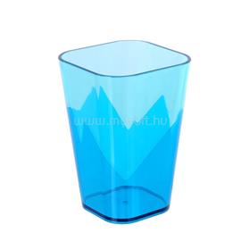 TOO KT-148-BL 600ml-es duplafalú, négyszögletes műanyag pohár KT-148-BL small