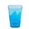 TOO KT-148-BL 600ml-es duplafalú, négyszögletes műanyag pohár KT-148-BL small