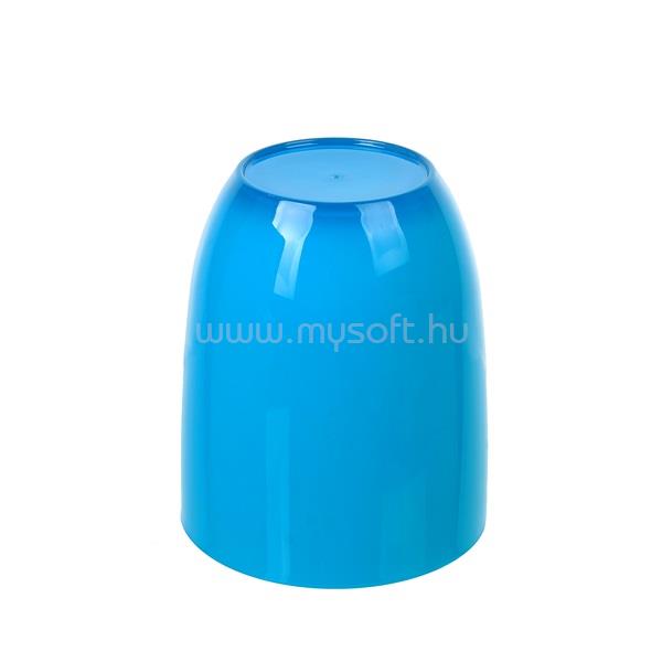 TOO KT-149-BL 500ml-es duplafalú, kerek műanyag pohár