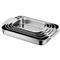 TOO KT-295 Fémtálca fogóval 36.5x22x5.4 cm KT-295 small
