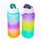 TOO KT-397 2000ml-es színátmenetes motivációs kulacs idézetekkel és időskálával KT-397 small