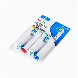 TOO KT-579 Univerzális 360° white sörtéjű pótfej fogkefékhez ORAL-B kompatibilis KT-579 small