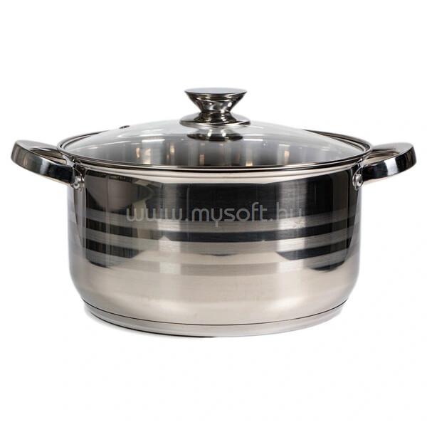 TOO LP-7170-7L prémium rozsdamentes edény 7,2 liter fazék/lábas+fedő 26 x 14cm