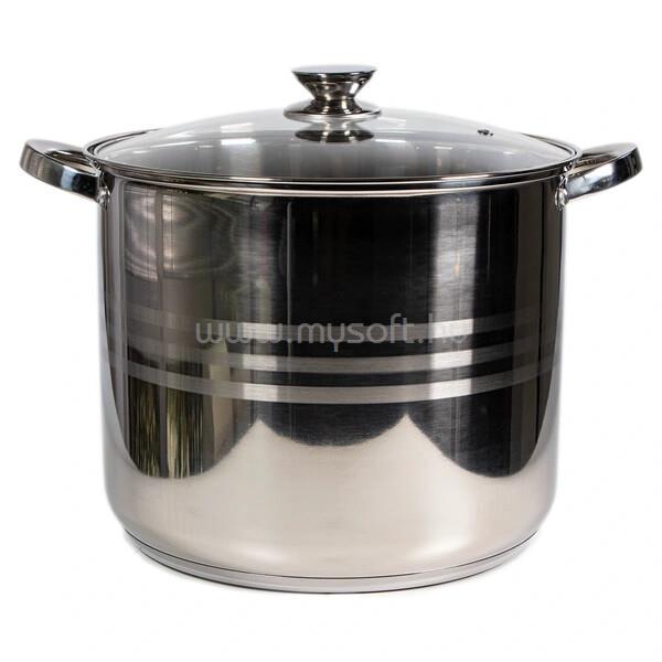 TOO LP-7173-17,5L prémium rozsdamentes edény 17,5 liter fazék/lábas+fedő 30 x 25cm