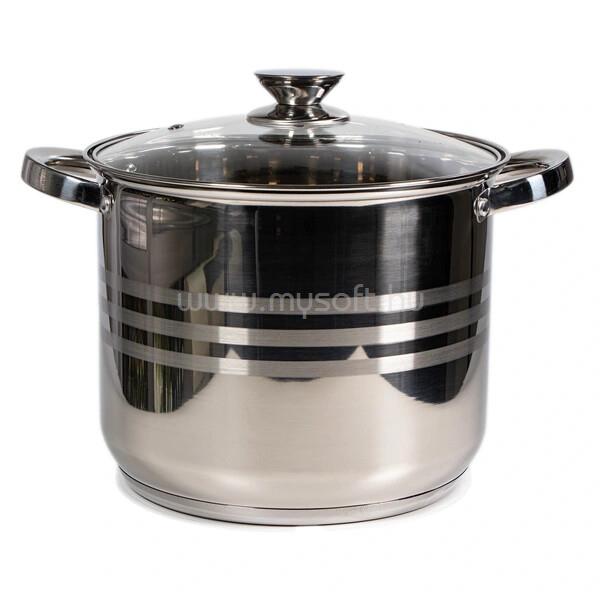TOO LP-7173-9L prémium rozsdamentes edény  9 liter fazék/lábas+fedő 24 x 20cm