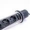TOO PPS-301-3C IP20, 3x 2P+F, króm asztalba süllyeszthető elosztó PPS-301-3C small