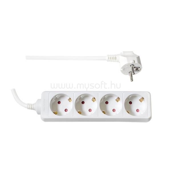 TOO PSW-430 4 aljzat 3 méter 3x1.5mm2 fehér elosztó