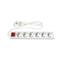 TOO PSW-615S 6 aljzat 1.5 méter 3x1.0mm2 fehér kapcsolós elosztó PSW-615S small
