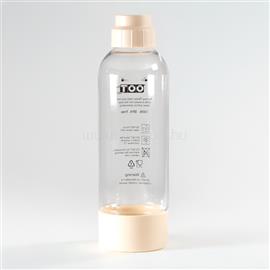 TOO SODA BOTTLE-M-100-B Újrafelhasználható bézs BPA mentes palack szódagéphez, 1 literes TOO_SODA_BOTTLE-M-100_BÉZS small