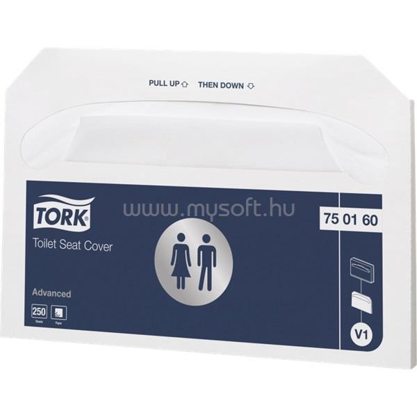 TORK Advanced 250 lap/csomag fehér WC ülőketakaró