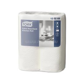 TORK Háztartási papírtörlő kéztörlő 2 rétegű 2 tekercs/csomag 64 lap/tekercs ExtraTork_120269 TORK_49619 small