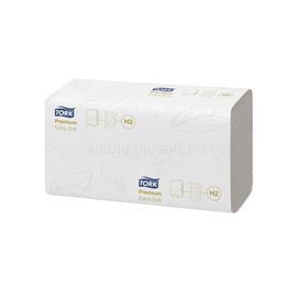 TORK Kéztörlő 2 rétegű Interfold hajtogatású 100 lap/csomag 21 cs/karton Extra Soft XpressR Multifold H2 Tork_100297 fehér TORK_49576 small