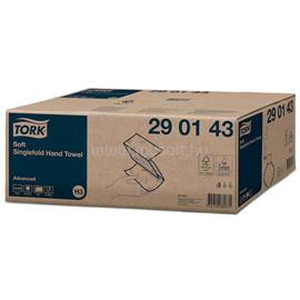 TORK Kéztörlő 2 rétegű Z hajtogatású 250 lap/csomag 15 csomag/karton Singlefold H3 Tork_290179 zöld TORK_TORK290179 small