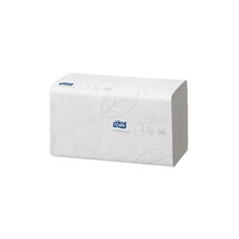 TORK Kéztörlő 2 rétegű Z hajtogatású 250 lap/csomag 15 csomag/karton Soft Singlefold H3 Tork_290163 fehér TORK_TORK290163 small