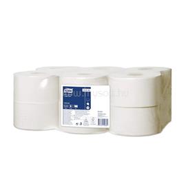 TORK Toalettpapír 1 rétegű közületi átmérő: 18,8 cm 1200 lap/240 m/tekercs 12 tekercs/karton T2 Mini Jumbo Tork_120161 natúr TORK_49623 small