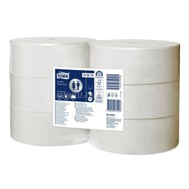 TORK Toalettpapír 2 rétegű közületi átmérő: 26 cm 1800 lap 360 m/tekercs 6 tekercs/karton Jumbo Tork_120272 fehér TORK_59151 small
