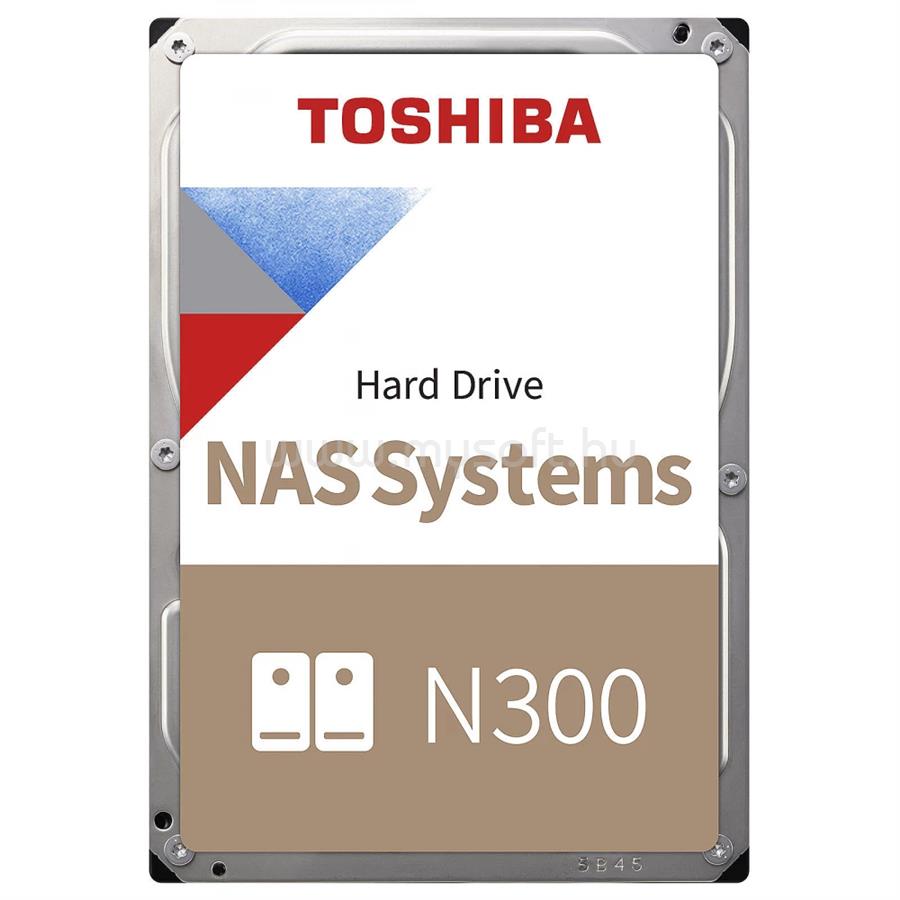 TOSHIBA HDD 6TB 3.5" 7200RPM 512MB N300 NAS