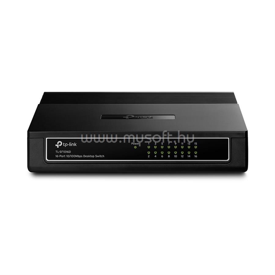 TP-LINK 16 portos 10/100 Mb/s Asztali Switch