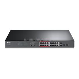 TP-LINK 16 portos 10/100Mbps + 2-Port Gigabit Unmanaged PoE Switch TL-SL1218MP small