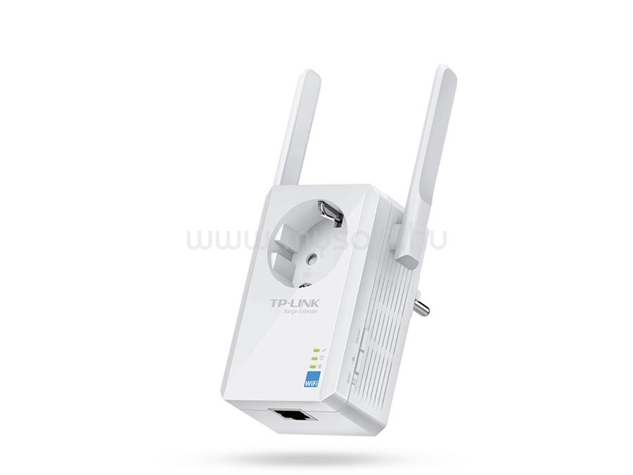 TP-LINK 300Mbps Wi-Fi Lefedettségnövelő Konnektor aljzattal