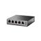 TP-LINK 5-Portos 10/100 Mbps Asztali Switch 4 PoE porttal (verzió: V4.0) TL-SF1005P_V4 small