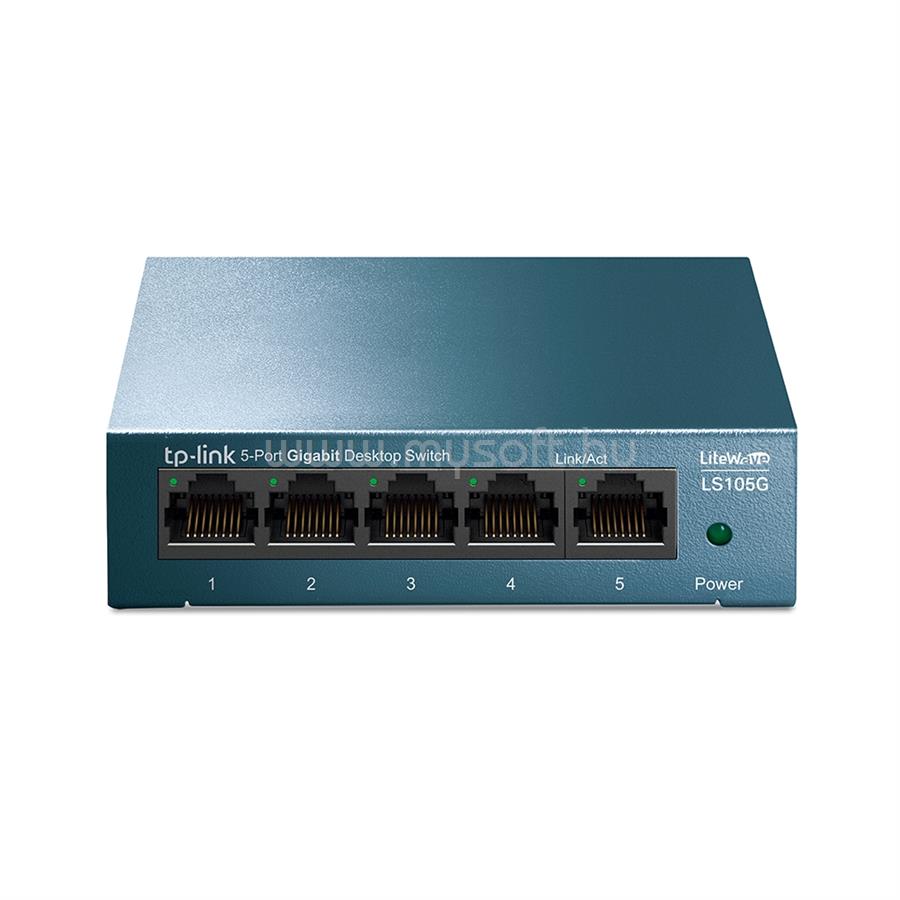 TP-LINK 5port1000Mbps, Fémházas Asztali Switch (Unmanaged)