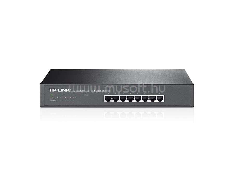 TP-LINK 8 portos Gigabites Asztali/Rackbe szerelhető Switch