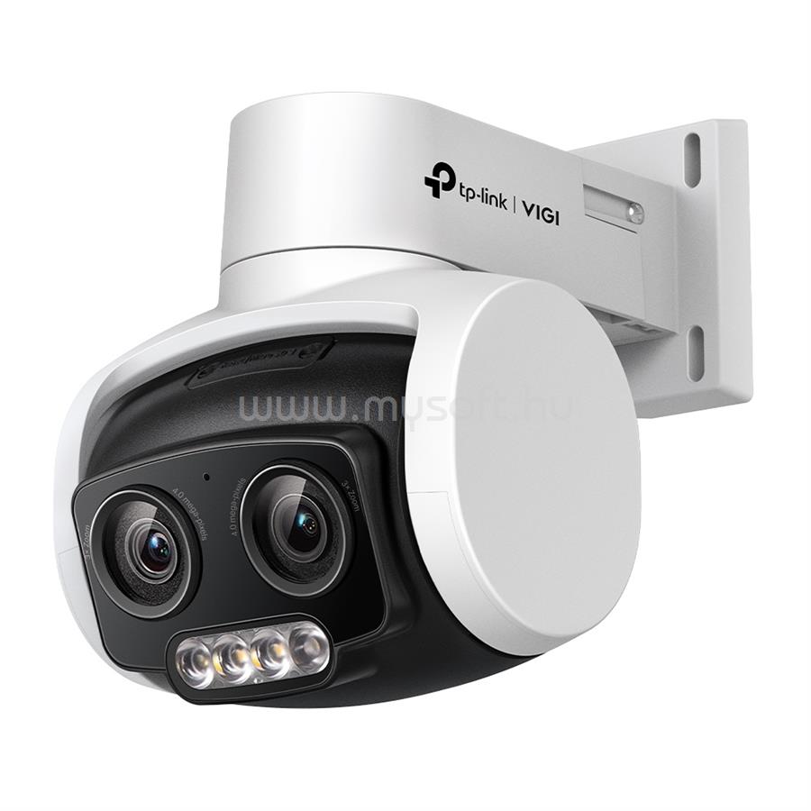 TP-LINK C540V /Kültéri/2x4MP/4-12mm MixedZoom/IR/LED30m/FullColor/Smart/Instant Zoom/ duál-lencsés IP PT kamera