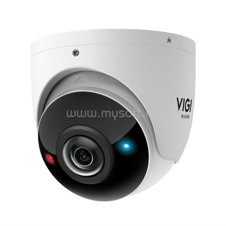 TP-LINK InSight S485PI IP dómkamera fisheye (8MP, 1,65mm, IP67, H265+, IR20m, 12VDC/PoE, SD; mikr., hangsz.; fém)