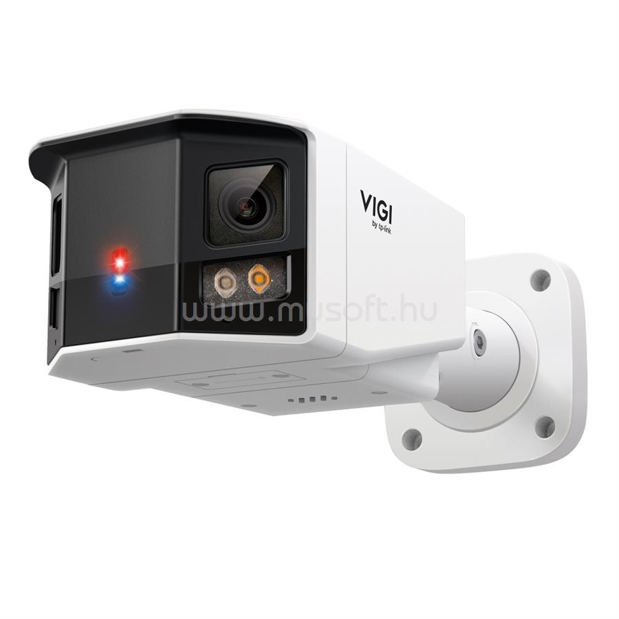 TP-LINK IP dual csőkamera - InSight S385DPS (8MP, 2x 5mm, IP67, H265+, LED+IR30m, mikr., hangsz.; fém)