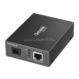 TP-LINK Optikai Media Konverter 1000(réz)-1000(SC), Single mód 20km , MC211CS-20 MC211CS-20 small