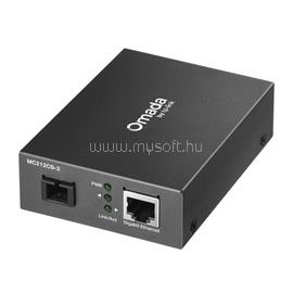 TP-LINK Optikai Media Konverter 1000(réz)-1000(SC), Single mód 2km , MC212CS-2 MC212CS-2 small