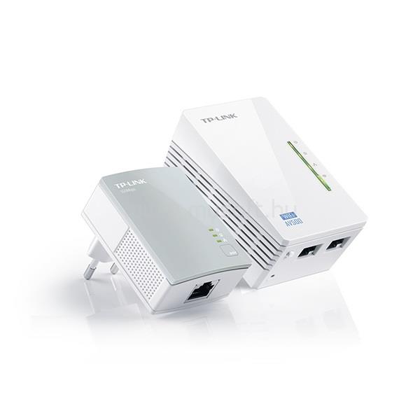 TP-LINK Powerline WiFi Extender Kit N - TL-WPA4220 (500Mbps powerline, 300Mbps 2,4GHz; 128-bit AES; Max300m)