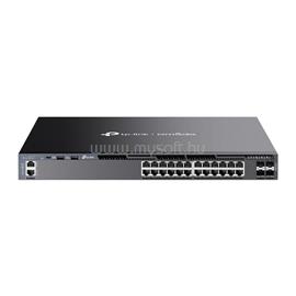TP-LINK Switch 24x1000Mbps + 4x10Gbps SFP+ +2xUSB + 1xkonzol port + 1xUSB-C Layer3 Menedzselhető Rackes, SG6428X SG6428X small