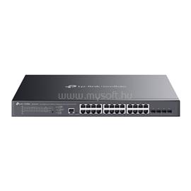 TP-LINK Switch 24x1000Mbps (8xPOE++ 90W + 16xPOE+ 30W) + 4x10G SFP+ + 2xkonzol port, Menedzselhető, SG3428XMPP SG3428XMPP small