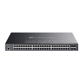 TP-LINK Switch 48x1000Mbps (8xPOE++ 90W + 40xPOE+ 30W) + 4x10G SFP+ + 2xkonzol port, Menedzselhető, SG3452XMPP SG3452XMPP small