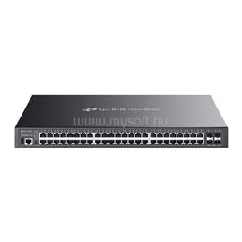 TP-LINK Switch 8x1000Mbps(8xPOE++) + 40x1000Mbps(40xPOE+) + 4x10Gbps SFP+ + 1xkonzol port, Menedzselhető, SG5452XMPP SG5452XMPP small