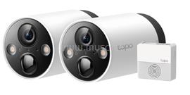 TP-LINK Tapo C420S2 Okos, vezeték nélküli kamera rendszer 2K QHD, 2-Kamerás TapoC420S2 small