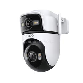 TP-LINK TAPO C545D wireless kamera Cloud kültéri forgatható színes éjjellátó dupla lencse AI támogatás TAPO_C545D small