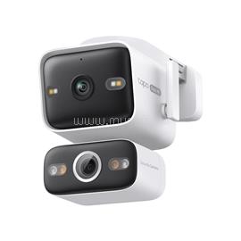 TP-LINK TAPO C575D Wireless Kamera Cloud kültéri forgatható színes éjjellátó dupla lencse AI támogatás TAPO_C575D small