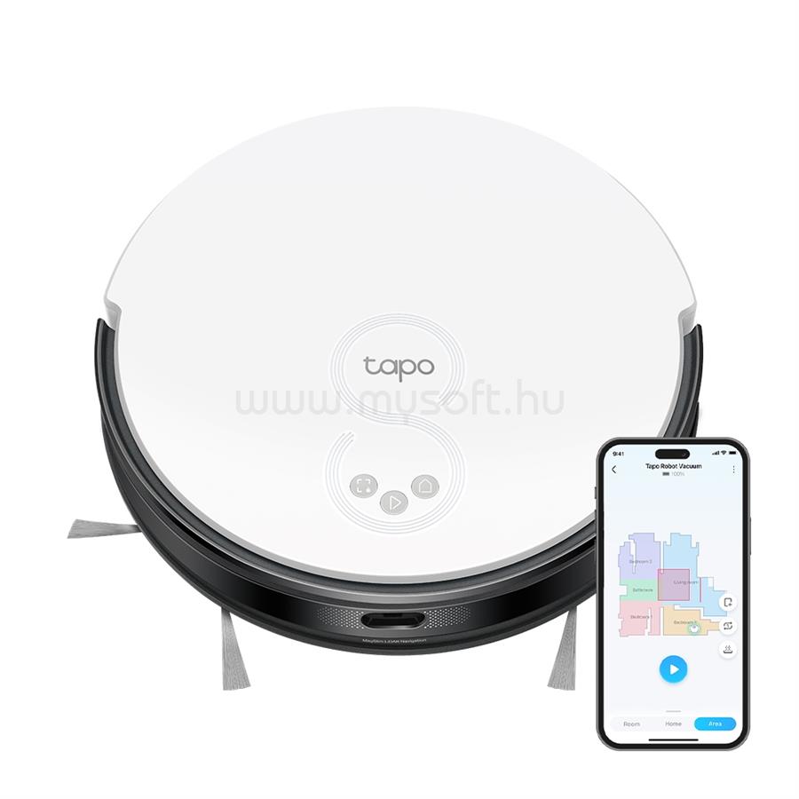 TP-LINK TAPO RV20 MOP robotporszívó LiDAR navigációval