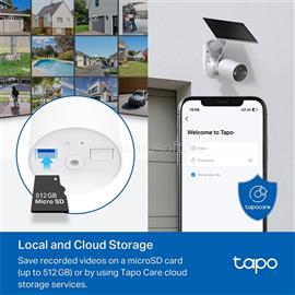 TP-LINK TC82 KIT napelemes fehér biztonsági kamera szett TC82_KIT small