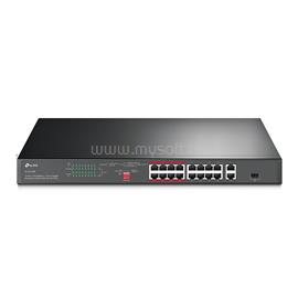 TP-LINK TL-SL1218MP Switch 16x100Mbps (16xPOE+) + 2x1000Mbps + 1xGigabit kombó SFP TL-SL1218P small