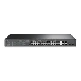 TP-LINK TL-SL2428P Switch 24x100Mbps (24xPOE) + 4x1000Mbps + 2xGigabit SFP, Menedzselhető TL-SL2428P small