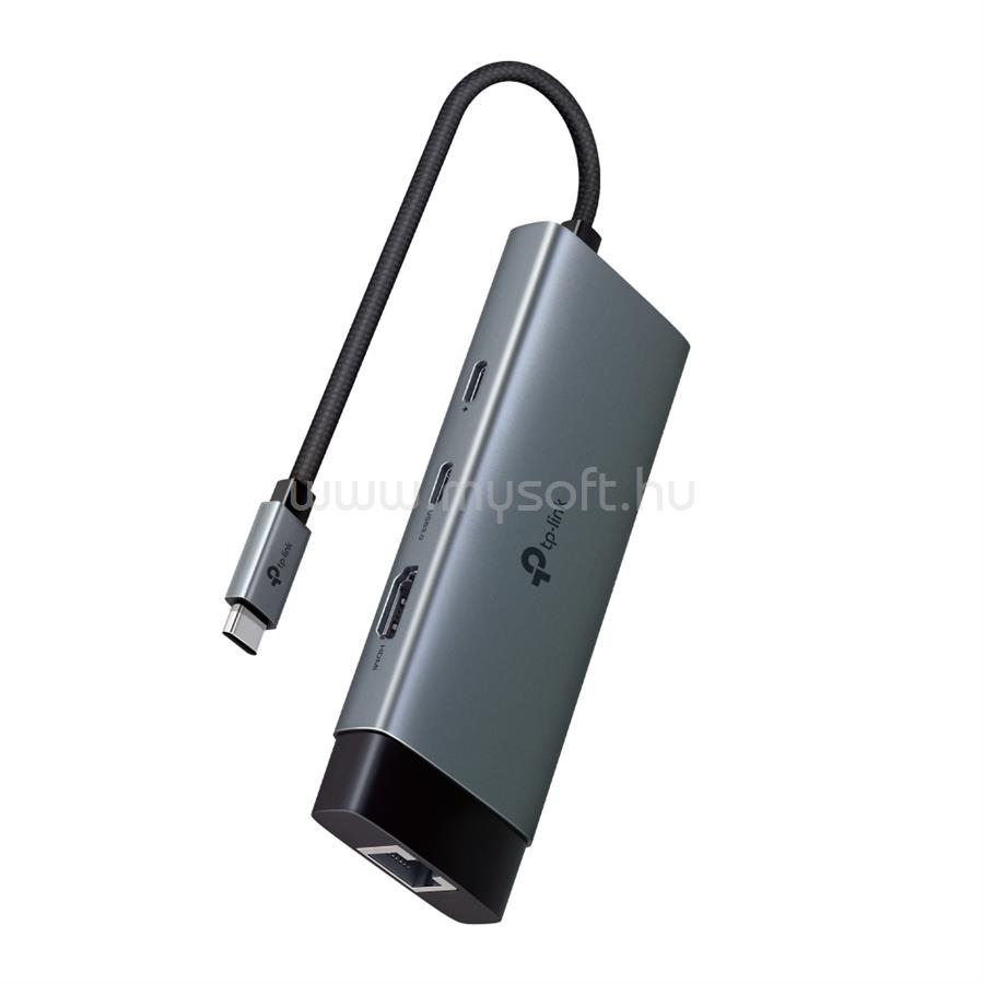 TP-LINK UH6120C USB Type-C HUB 6 portos 1xHDMI + 1xLAN + 1xPD 100W + 1xUSB-C, 2xUSB