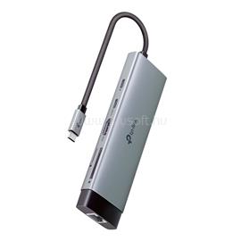 TP-LINK USB Type-C HUB 9 portos 1xHDMI + 1xLAN + 1xPD 100W + 1xUSB-C, 3xUSB +2xKártyaolvasó, UH9120C UH9120C small