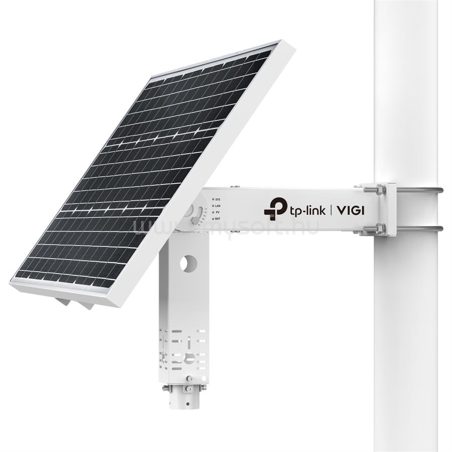 TP-LINK VIGI SP9030 okos Solar Panel 90W,IP66 360 fokos állítható tartóval