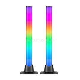 TRACER Ambience Smart Desk 5 W/10 világítási mód/USB/Bluetooth 5.0/RGB világítás/fekete/gamer/asztali lámpa TRAOSW47008 small