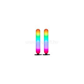 TRACER Ambience Smart Flow 5 W/12 háttérvilágítási mód/RGB világítás/fekete/gamer/asztali lámpa szett TRAOSW47245 small