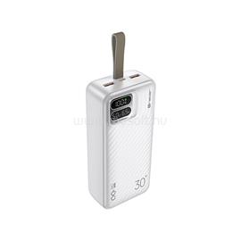 TRACER Blaze 30 000 mAh PD 65W Quick Charge 3.0 fehér hordozható powerbank TRABAT47506 small